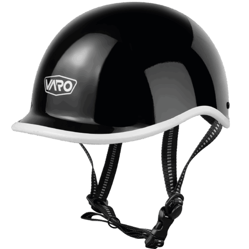 Varo Kiểu Dáng Cá Heo Màu Đen Viền Trắng