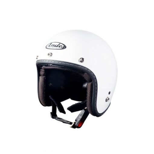 Mũ Bảo Hiểm Andes 3/4 đầu 3S382DB Trắng Bóng