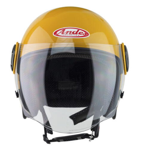 Mũ Bảo Hiểm Andes 3/4 có kính 3S382H vàng