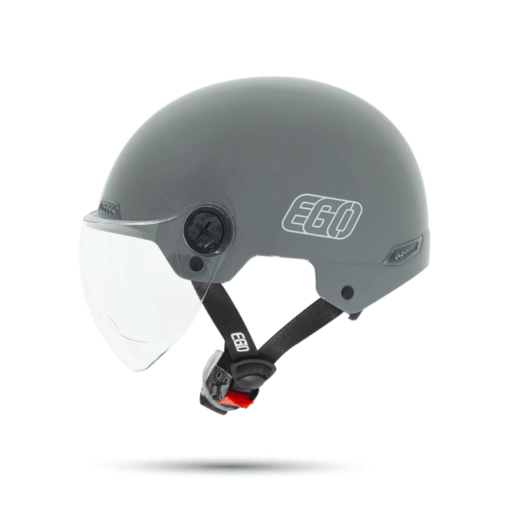 Mũ Bảo Hiểm Nửa Đầu EGO E-21 xám
