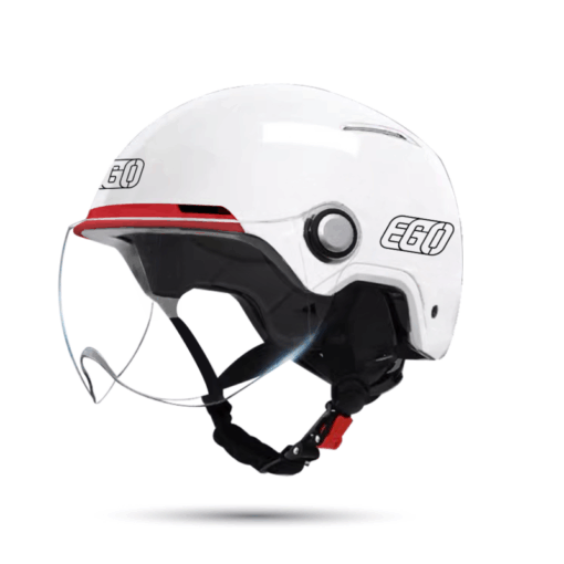 Mũ Bảo Hiểm Nửa Đầu EGO E-22 trắng