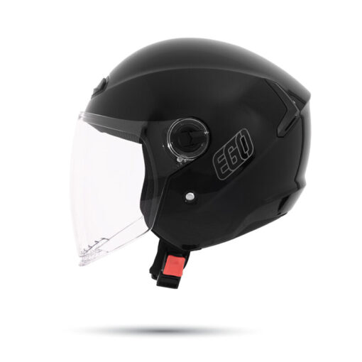 Mũ Bảo Hiểm 3/4 EGO E-31 đen bóng