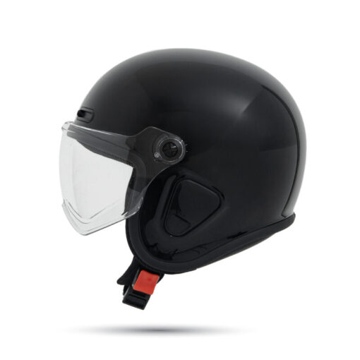 Mũ Bảo Hiểm 3/4 EGO E-32 đen bóng