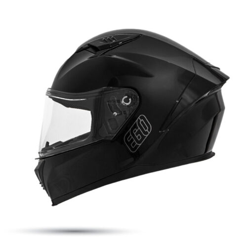 Mũ Bảo Hiểm Fullface EGO E-72 đen bóng
