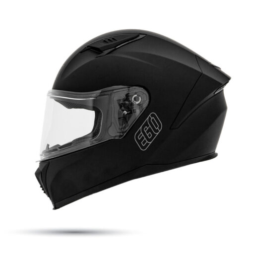Mũ Bảo Hiểm Fullface EGO E-72 đen bóng