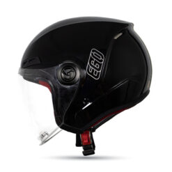 Mũ Bảo Hiểm 3/4 EGO E-2 đen bóng