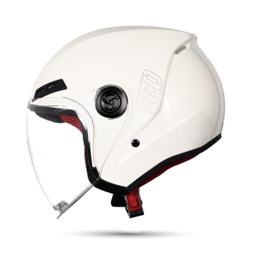 Mũ Bảo Hiểm 3/4 EGO E-2 trắng