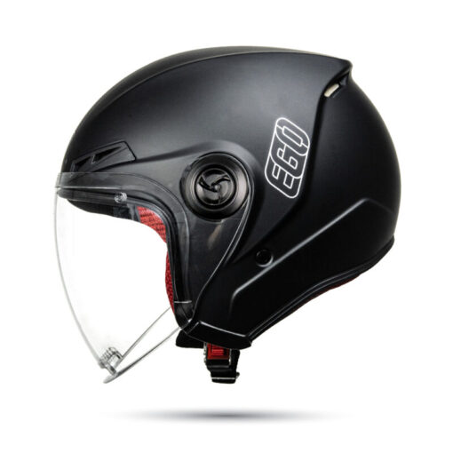 Mũ Bảo Hiểm 3/4 EGO E-2 đen nhám