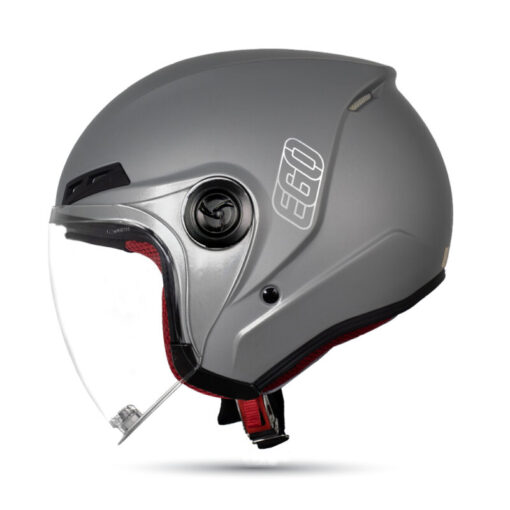 Mũ Bảo Hiểm 3/4 EGO E-2 xám nhám