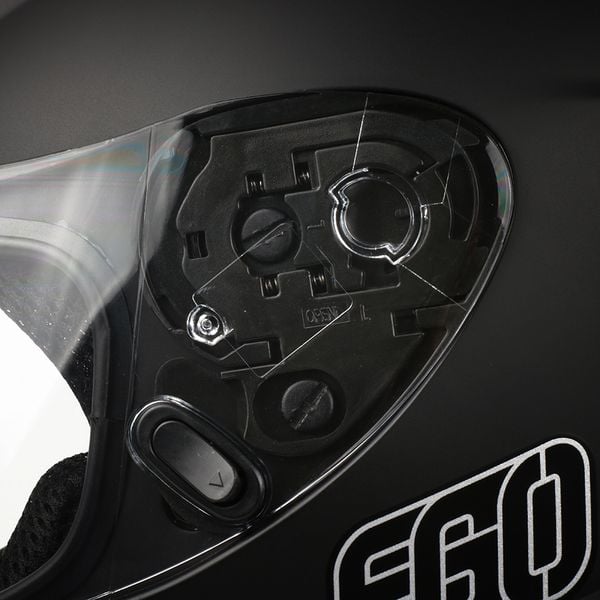 Mũ Bảo Hiểm Fullface EGO E-8 Plus phần kính
