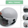 Mũ Bảo Hiểm Nửa Đầu Có Kính GRS A33K màu trắng