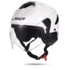 Mũ Bảo Hiểm Nửa Đầu LS2 OF610 trắng